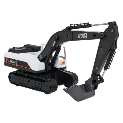 Metalinis ekskavatorius baltas