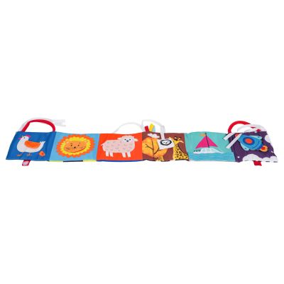 Montessori minkšta sensorinė knygelė