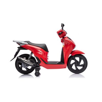 Vaikiškas elektrinis motoroleris HONDA SH125I, Raudonas