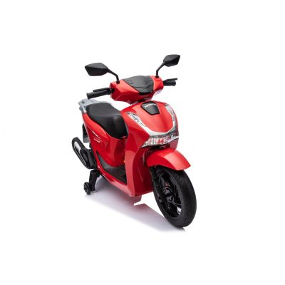 Vaikiškas elektrinis motoroleris HONDA SH125I, Raudonas