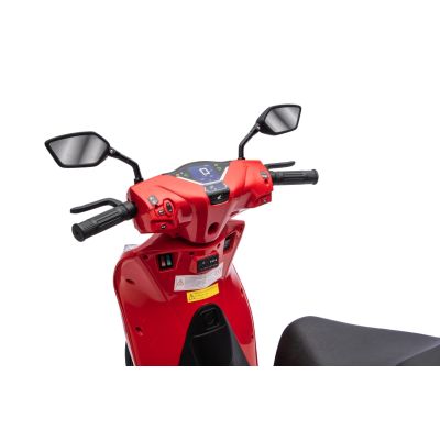 Vaikiškas elektrinis motoroleris HONDA SH125I, Raudonas