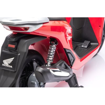 Vaikiškas elektrinis motoroleris HONDA SH125I, Raudonas