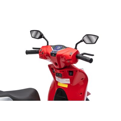 Vaikiškas elektrinis motoroleris HONDA SH125I, Raudonas