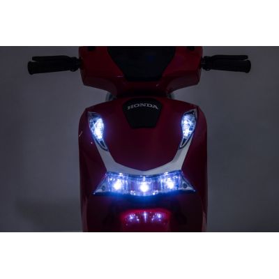 Vaikiškas elektrinis motoroleris HONDA SH125I, Raudonas