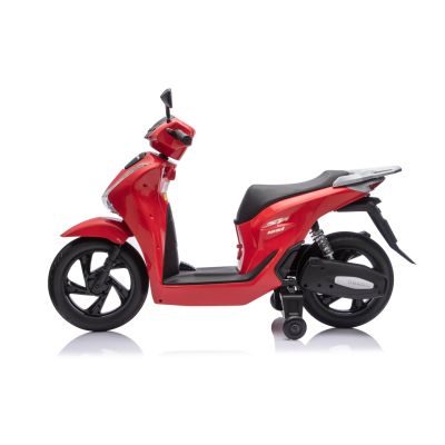 Vaikiškas elektrinis motoroleris HONDA SH125I, Raudonas