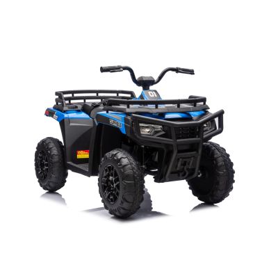 Vaikiškas Elektrinis Keturratis WOLF ATV 4x4 ATV, Mėlynas