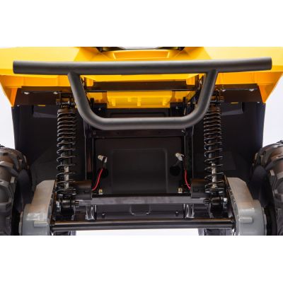 Vaikiškas Elektrinis Keturratis WOLF ATV 4x4 ATV, Geltonas