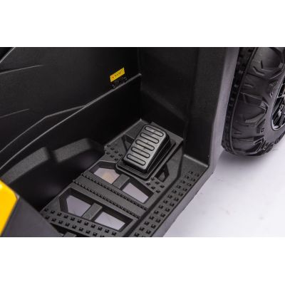 Vaikiškas Elektrinis Keturratis WOLF ATV 4x4 ATV, Geltonas