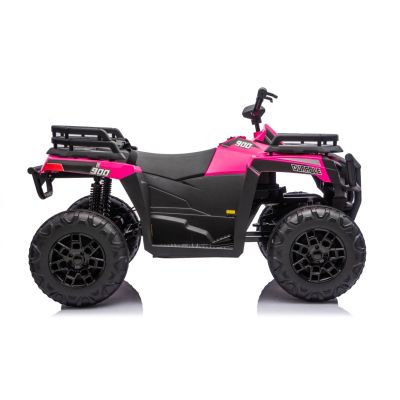 Vaikiškas Elektrinis Keturratis WOLF ATV 4x4 ATV, Rožinis