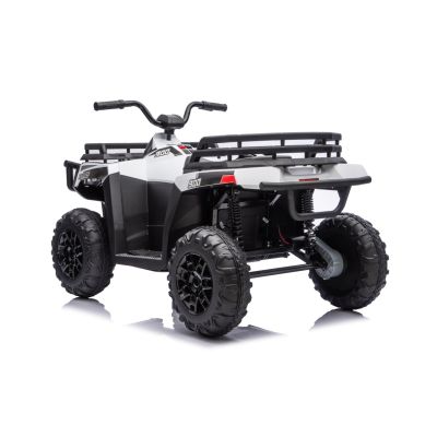 Vaikiškas Elektrinis Keturratis WOLF ATV 4x4 ATV, Baltas