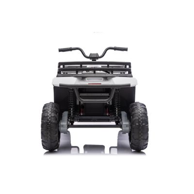 Vaikiškas Elektrinis Keturratis WOLF ATV 4x4 ATV, Baltas