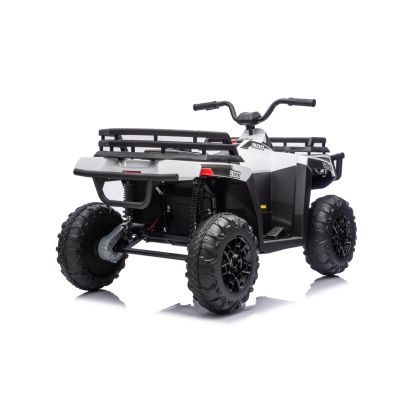 Vaikiškas Elektrinis Keturratis WOLF ATV 4x4 ATV, Baltas