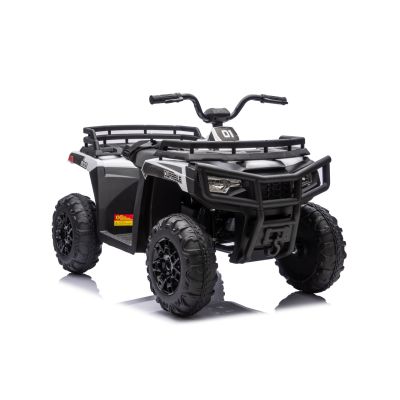 Vaikiškas Elektrinis Keturratis WOLF ATV 4x4 ATV, Baltas