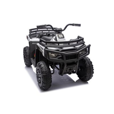 Vaikiškas Elektrinis Keturratis WOLF ATV 4x4 ATV, Baltas