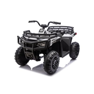 Vaikiškas Elektrinis Keturratis WOLF ATV 4x4 ATV, Baltas