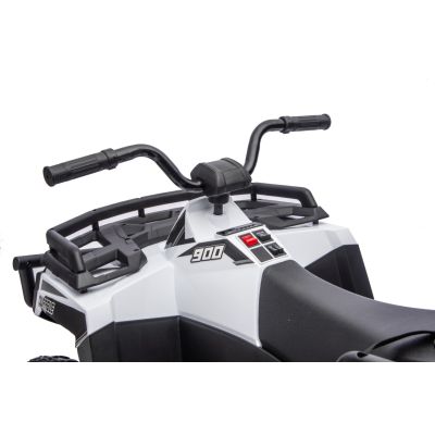 Vaikiškas Elektrinis Keturratis WOLF ATV 4x4 ATV, Baltas
