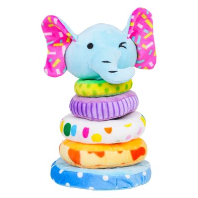 Minkšta piramidė drambliukas