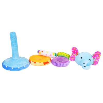 Minkšta piramidė drambliukas