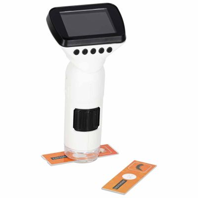 Skaitmeninis elektroninis mikroskopas wifi USB LCD ekranas 200x 1000x +priedai - 8