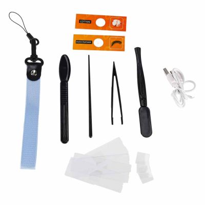 Skaitmeninis elektroninis mikroskopas wifi USB ekranas LCD 200x 1000x priedai