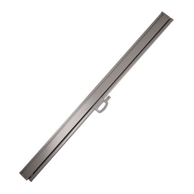 Šoninės terasos markizės LUARO ištraukiamas ekranas 180 x 400 cm pilkos spalvos