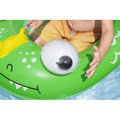 Žalias Dino pontonas 108x65cm Bestway