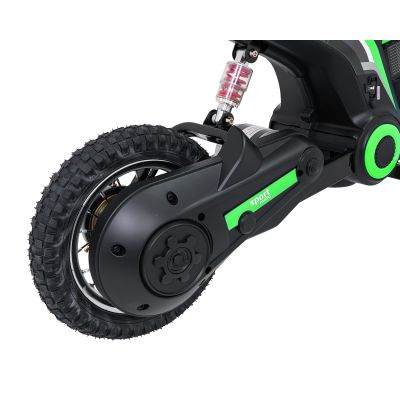 Vaikiškas elektrinis motociklas RZ56 MAX, Žalias