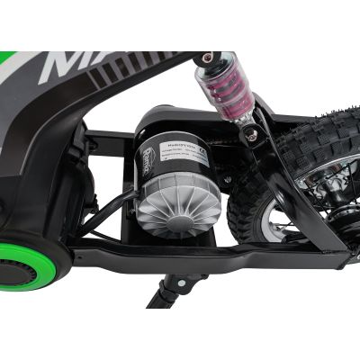 Vaikiškas elektrinis motociklas RZ56 MAX, Žalias