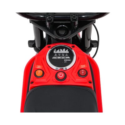 Vaikiškas elektrinis motociklas RZ56 MAX, Raudonas