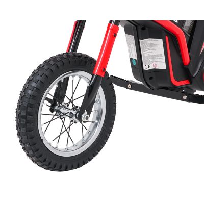 Vaikiškas elektrinis motociklas RZ56 MAX, Raudonas