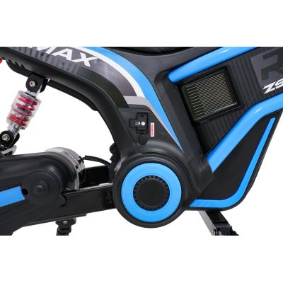 Vaikiškas elektrinis motociklas RZ56 MAX, Mėlynas