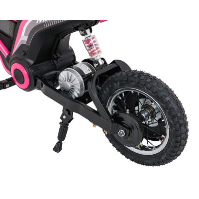 Vaikiškas elektrinis motociklas RZ56 MAX, Rožinis