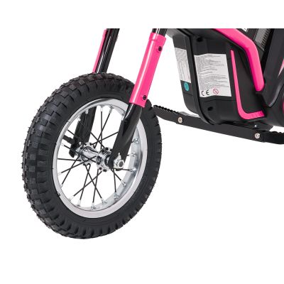 Vaikiškas elektrinis motociklas RZ56 MAX, Rožinis