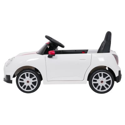 Vaikiškas Elektromobilis Mini Cooper, Baltas