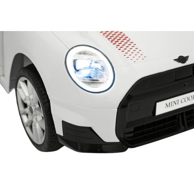 Vaikiškas Elektromobilis Mini Cooper, Baltas