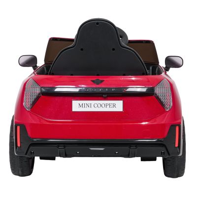 "Mini Cooper" raudonos spalvos transporto priemonė