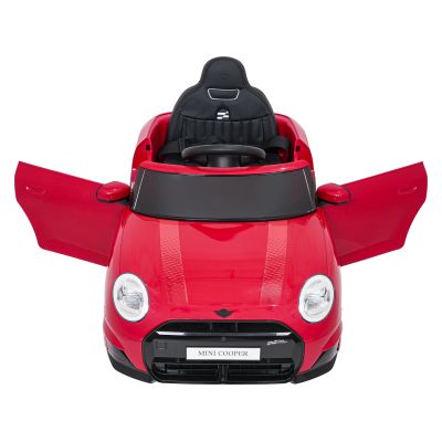 "Mini Cooper" raudonos spalvos transporto priemonė