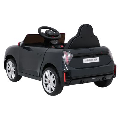 Vaikiškas Elektromobilis Mini Cooper, Juodas