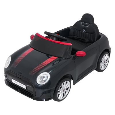 "Mini Cooper" juoda transporto priemonė
