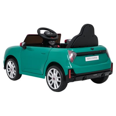 Vaikiškas Elektromobilis Mini Cooper, Žalias