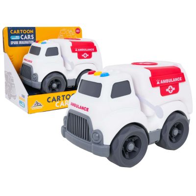 Ambulance Vehicle with Lights and Sounds Function