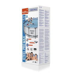 Karkasinis baseinas "STEEL PRO MAX" BESTWAY (427 x 122 cm)