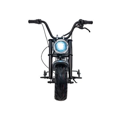 Vaikiškas Elektrinis Motociklas Chopper Warrior, Pilkas