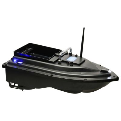 Nuotoliniu būdu valdoma valtis skirta žuvų šėrimui D16B GPS 2kg 12 000 mAh 500m