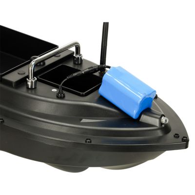 Nuotoliniu būdu valdoma valtis skirta žuvų šėrimui D16B GPS 2kg 12 000 mAh 500m