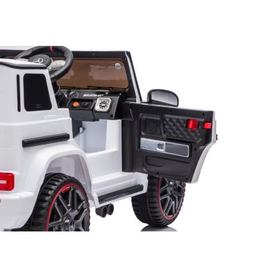 Vaikiškas Elektromobilis Mercedes G63 AMG LIFT, Baltas - 5