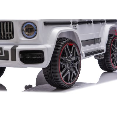 Vaikiškas Elektromobilis Mercedes G63 AMG LIFT, Baltas - 9