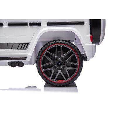 Vaikiškas Elektromobilis Mercedes G63 AMG LIFT, Baltas - 13