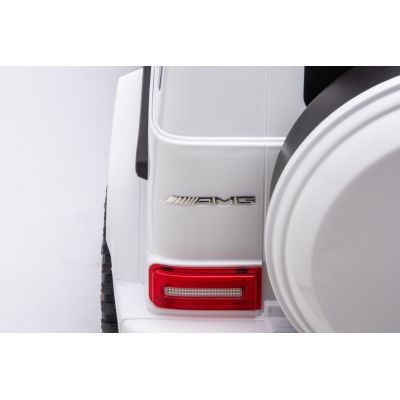 Vaikiškas Elektromobilis Mercedes G63 AMG LIFT, Baltas - 16