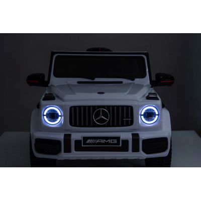 Vaikiškas Elektromobilis Mercedes G63 AMG LIFT, Baltas - 20